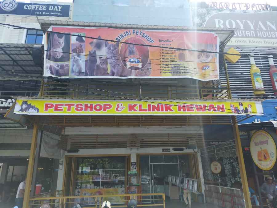 Pet shop dan Klinik Hewan Binjai - Petshop Binjai